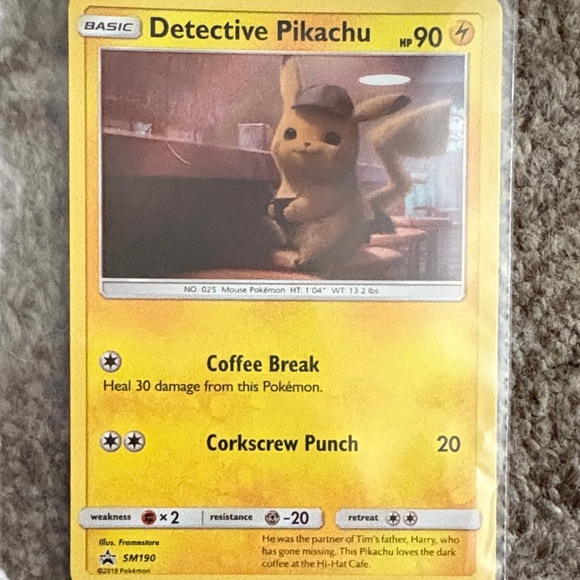 pikachu detective pokemon cards 098/SV-P Evolves from null Type Pokemon TCG: Detective Pikachu Case